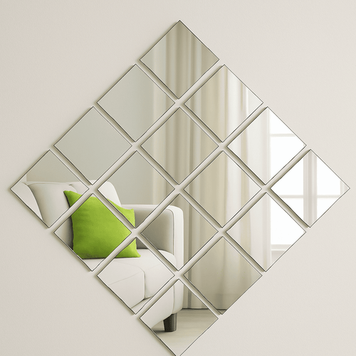 Cuadrados Espejo 15pzas