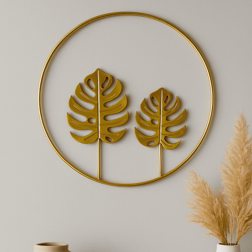Cuadro Circular de hojas pequeño