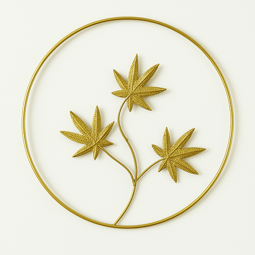 Cuadro Circular de hojas pequeño