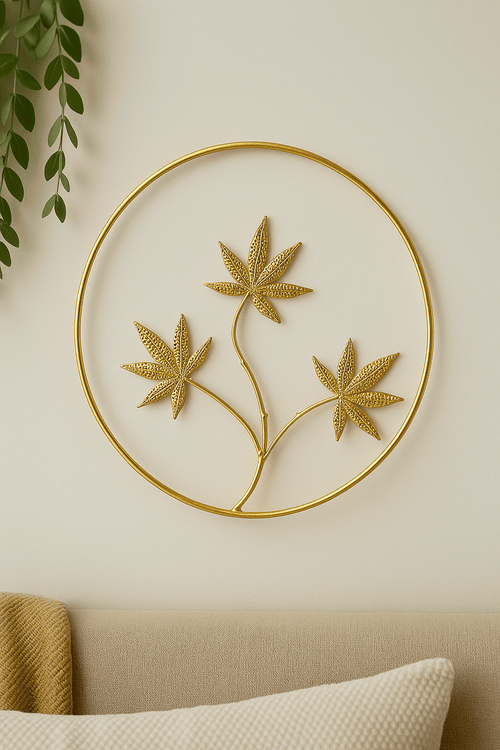 Cuadro Circular de hojas pequeño
