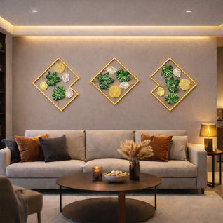 Cuadro de Hoja Verde