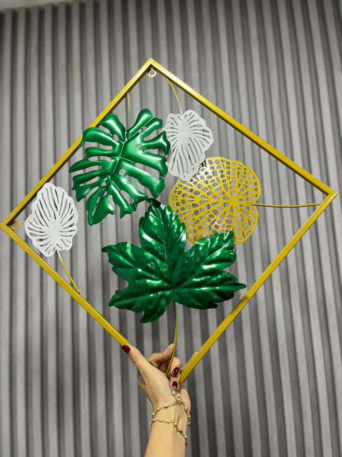 Cuadro de Hoja Verde