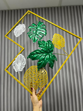 Cuadro de Hoja Verde